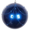 thumbnail image 1 of Vickerman MT194702D Rideau Ornemental Pailleté Bonbon Bleu 6 Po. - 3 par Sac, 1 of 3