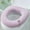 Pink, variant on Soft Toilet Seat Cover - Plush & Thick Fabric Toilet Seat Warmer for Round & Elongated Toilet Seats - Reusable, Machine-Washable, Easy-Install