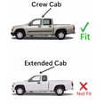 thumbnail image 2 of Driver Left Side Rear Door Window Door Glass Compatible with Isuzu i-370/Isuzu i-350 4 Door Crew Cab 2006-2010 Models, 2 of 6