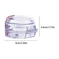 TenYiLy Gas Stovetop Cover Stove Knob Covers For Child Clear Easy