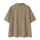 thumbnail image 5 of pstuiky Camisas de vestir de manga corta para hombre, Blusas deportivas casuales de manga corta con cuello redondo y color sólido para hombre camisetas de hombre xxxl, 5 of 9