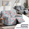thumbnail image 3 of TSOVTHRID Loveseat Sofa Cover for 2 Seat Sofa Cherry Blossom Marble Texture Print Recliner Loveseat Cover 6-Piece Stretch Couch Cover Washable Furniture Protector for Dog Pet, 3 of 7