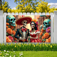 thumbnail image 6 of Decorative Design Day of the Dead Banner Colorful Theme Sugar Skull Design for Mexican Festival Celebration Holiday Party, 6 of 9