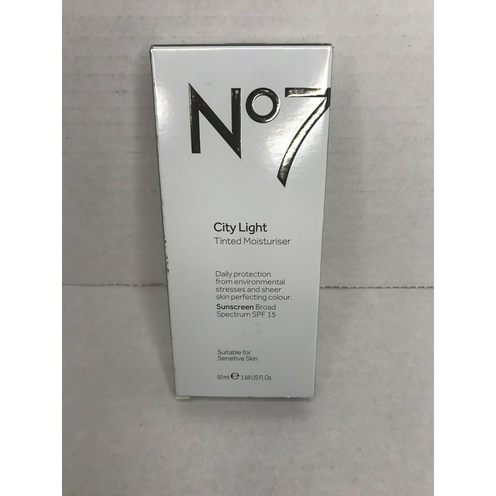 No7 City Light Tinted Moisturizer SPF 15 Shade Medium