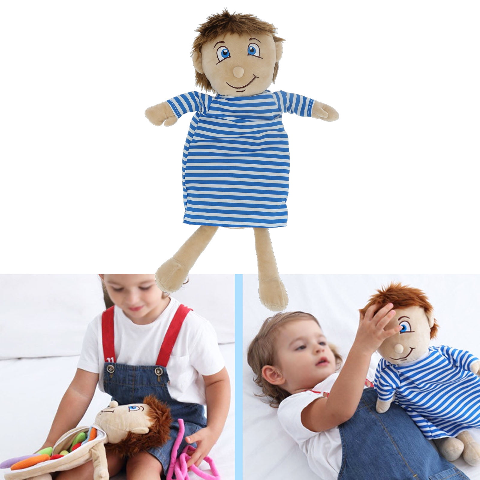 FAGINEY Anatomy Learning Doll Human Body Organs Physiological