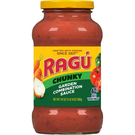2 Pack Ragu Chunky Garden Combination Pasta Sauce