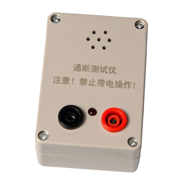Rongfmy Continuity Meter Electrical Circuit Detector for Measuring Cable Switch Home style A