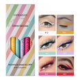 thumbnail image 2 of 6 Sticks/Set 6 Couleurs Eyeliner Waterproof Anti-Transpiration Anti-Bavure Ultra-Fin Ne Fleurit Pas Coloré Longue Durée Résistant à l'Humidité Sébum Eyeliner, 2 of 9