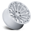 thumbnail image 2 of 20x9 Fuel Off-Road FC882 Trax Gloss Silver W/ Machined Face Wheel 6x5.5 (20mm), 2 of 3