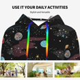 Daiia Galaxy Pattern Women's Fashion Hoodies & Sweatshirts with