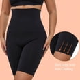 thumbnail image 5 of Athlemo Women's Tummy Control Shorts Shapewear High Waist Body Shaper Thigh Slimmer Panties(Black X-Large), 5 of 7