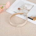 thumbnail image 3 of Unique Bargains 1 Pc Headband Rose Bow Satin Hair Accessories Pink, 3 of 5