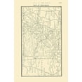 thumbnail image 2 of Alden 17x24 White Modern Wood Framed Museum Art Print Titled - Arkansas - Alden 1886, 2 of 4