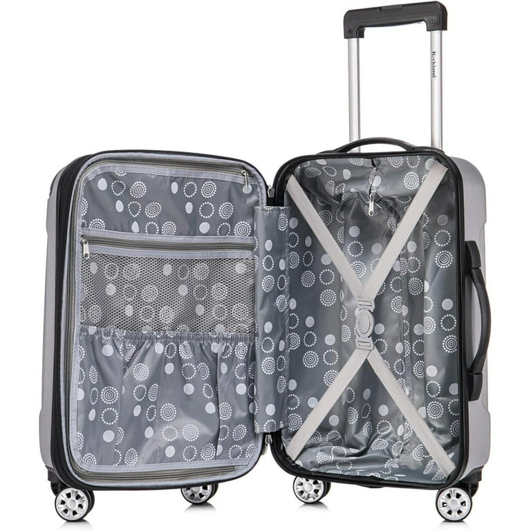 Rockland London Hardside Spinner Wheel Luggage, Carry-On 20-Inch