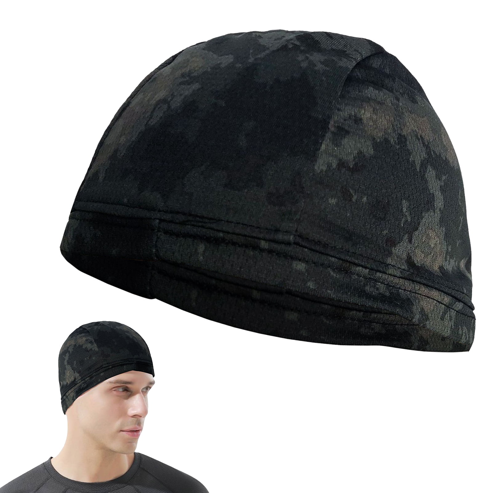 Sweat Wicking Beanie Head Wrap Bicycle 