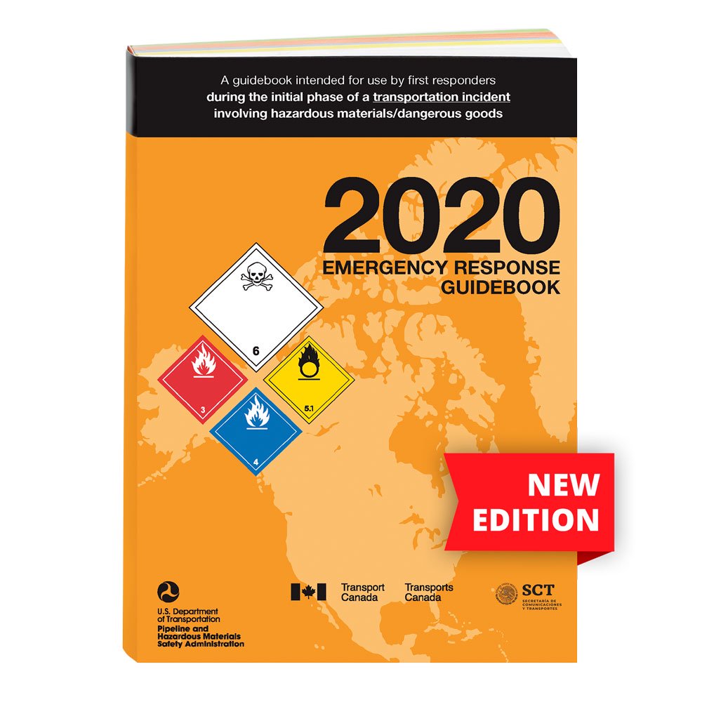 2020 Emergency Response Guidebook (ERG) English 5.5" x 7.5