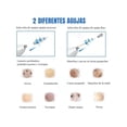 thumbnail image 3 of Pluma Verrugas Pecas Lunares Blanco con Verde Lab.G, 3 of 5