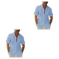 thumbnail image 3 of Camisa de hombre Minnieouse 2Conjunto Azul claro, 3 of 6