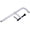 Silver, variant on Heavy Duty Gate Wheel 10 Pneumatic Tires for Chain Link Fence, Zinc Plated Steel Gate Supporter Caster for Swing Sliding Gates, 300lb Load Capacity