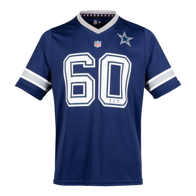 NFL Playera Oficial Dallas Cowboys Azul Marino de Hombre