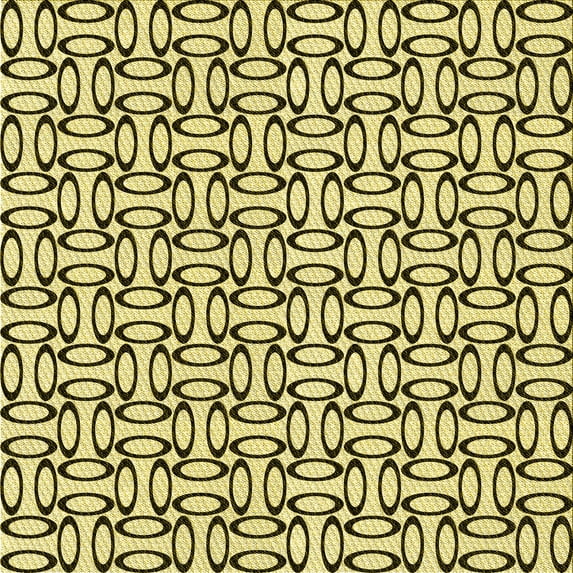 Ahgly Company Indoor Square Patterned Red Dirt Brown Area Rugs, 6' Square