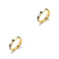 thumbnail image 2 of Sonducket Pareja anillo dedos colgante joyería de moda de larga duración exquisitos anillos de boda suaves compromiso tipo ajustable tipo 7 4MM 2piezas, 2 of 6