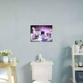thumbnail image 5 of Purple Bathroom Decor Wall Art Lavender Spa Pictures Zen Spiritual Relax Calm Canvas Prints Painting Modern Framed Artwork for Home Bedroom Living Room Yoga Meditation Room 16"x12", 5 of 6