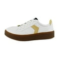 thumbnail image 2 of Dr. Scholl's Madison Lace Women's Fashion Sneakers White/Yellow Faux Leather, 2 of 8