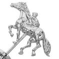 thumbnail image 6 of DRAFIDEEP Silver Alloy Metal Horse Figurine Durable Design for Board Games, 6 of 7