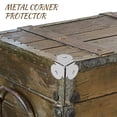 thumbnail image 4 of HEALEEP 10 Pcs Pare-Chocs d'Angle en Fer Argenté pour Protection de Coin de Haut-Parleur, 4 of 8