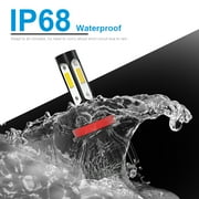 For NISSAN rogue 2015 2016 2017 2018 2019 2020 Headlights,H8 High Beam+H11 Low Beam Bulbs 4pc