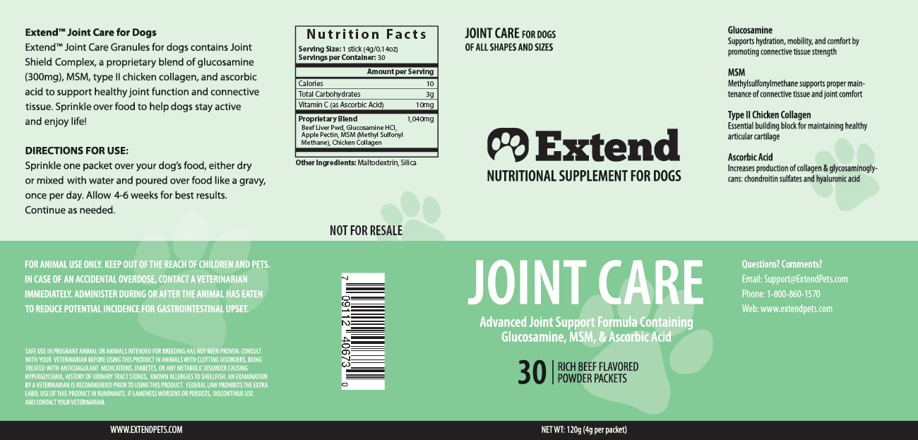 extend joint relief for dogs