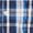 ROYAL BLUE-PLAID, variant on Vulcanodon 100% Cotton Mens Pajamas Set, Lightweight Button Up Mens Sleepwear(DARK BLUE PLAID, L)