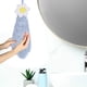 thumbnail image 5 of Paquete de 2 toallas de mano colgantes suaves de chenilla, absorbentes, para cocina y baño, 5 of 5