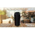 thumbnail image 4 of 16 oz. Thermal Travel Coffee Tumblers - 6 pack - Black, 4 of 5