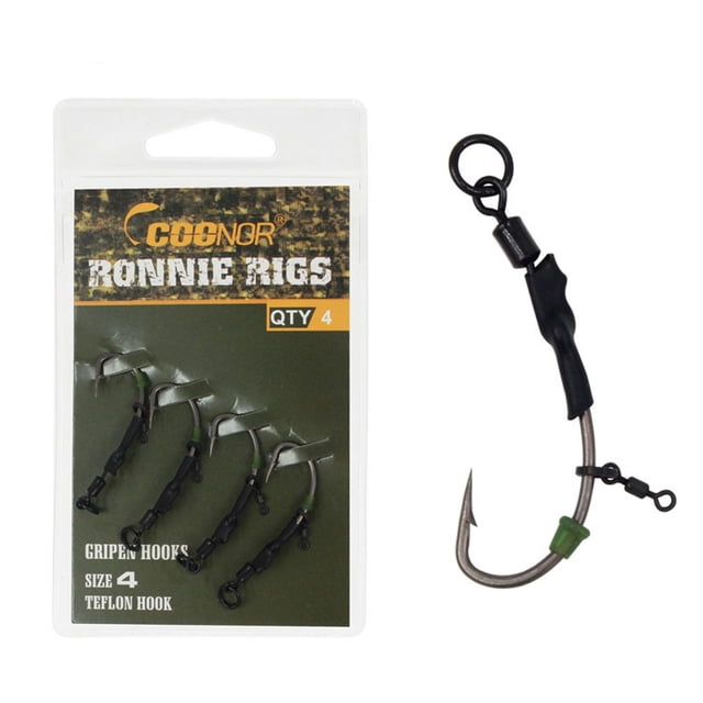 Ronnie Fishing Group Sub-Line Fish Hook European Carp Fishing Float Bait Type 4X
