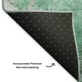 thumbnail image 5 of Addison Rugs Mayfield Premium Machine Washable Transitional Modern Teal Rectangle Rug, 10' x 14', 5 of 7