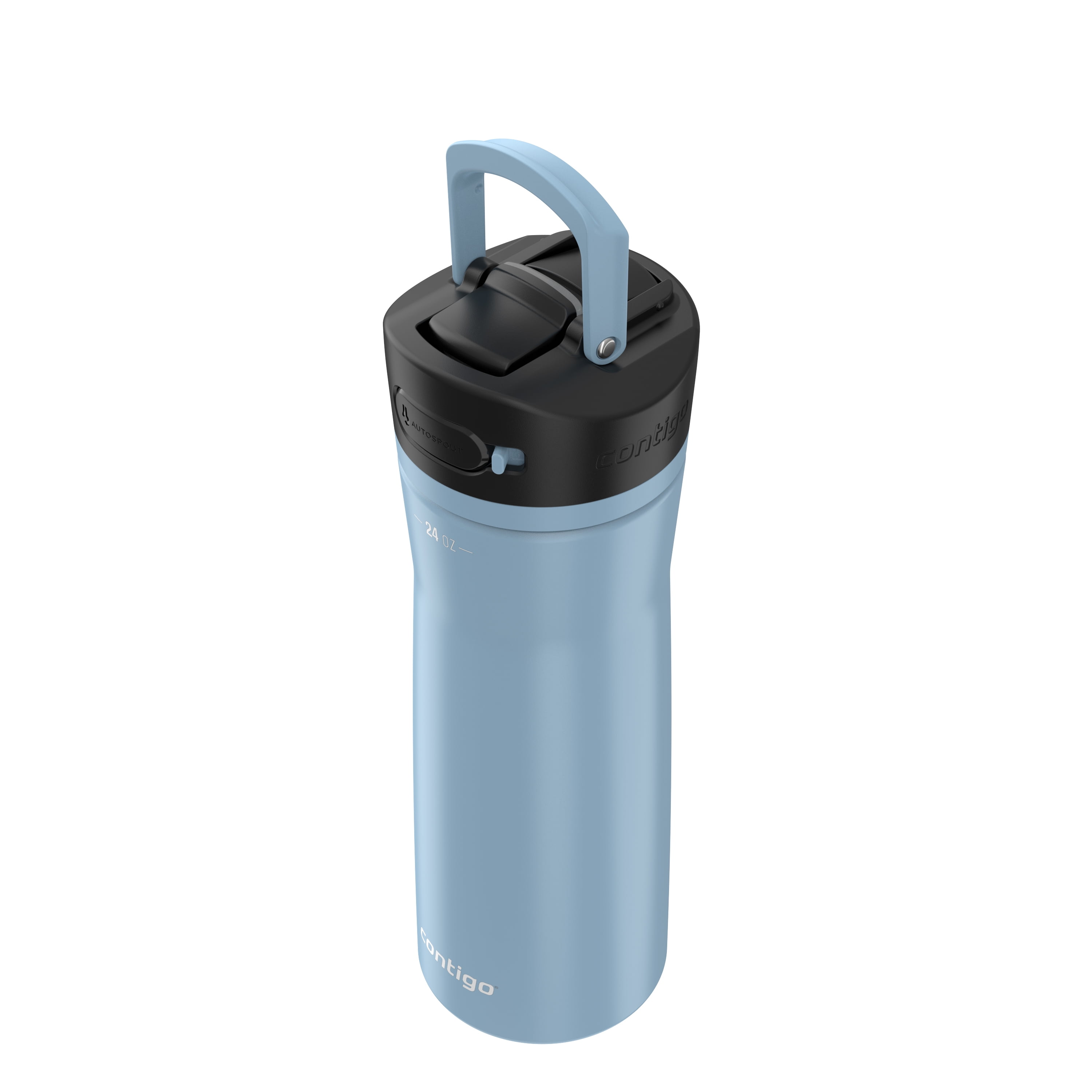 Contigo Ashland Chill 2.0 Stainless Steel Water Bottle with AUTOSPOUT Lid, Glacier, 24 oz (709 ml)