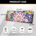 thumbnail image 5 of ZUXONGSY Boho Mandala Flower Couch Cushion Cover Sofa Cushion Dust Cover Size L Outdoor Cushion Cover Separate Sofa Seat Cushion Cover Decorative Cover for Upholstered Furniture, 5 of 5