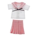 thumbnail image 3 of Muñeca , ropa para niña, muñeca para estudiantes, uniforme escolar, juego de 2 piezas para 1/4 DOA YO, ropa para muñecas, juguete para jue Rosado Baoblaze Uniforme escolar de muñecas BJD, 3 of 8