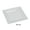 White, variant on Yanco RM-108BK Rome Square Plate, Black - Pack of 48