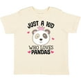 thumbnail image 3 of Inktastic Cute Panda for Girls Girls Toddler T-Shirt, 3 of 5