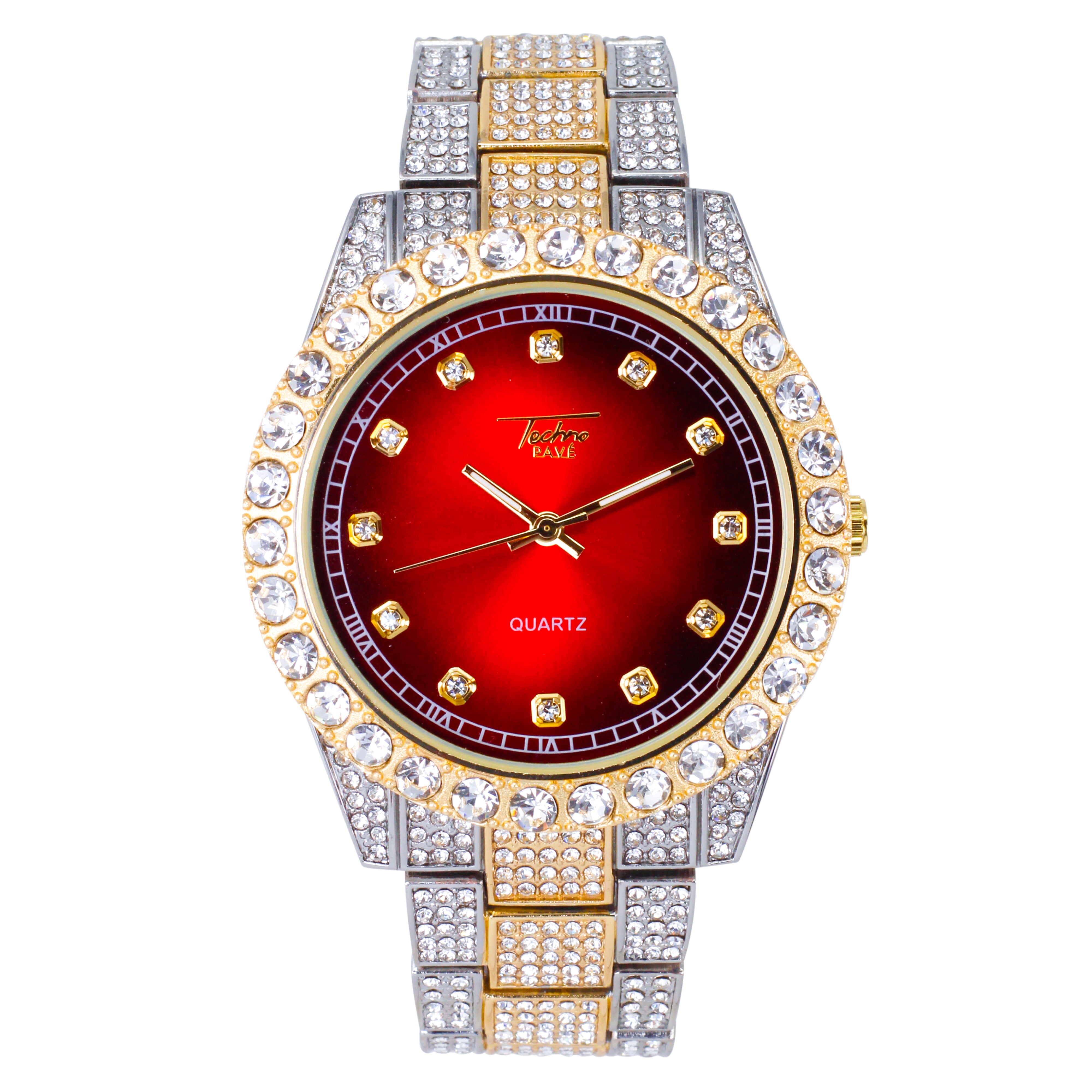 Mens BUST DOWN Analog Watch with 