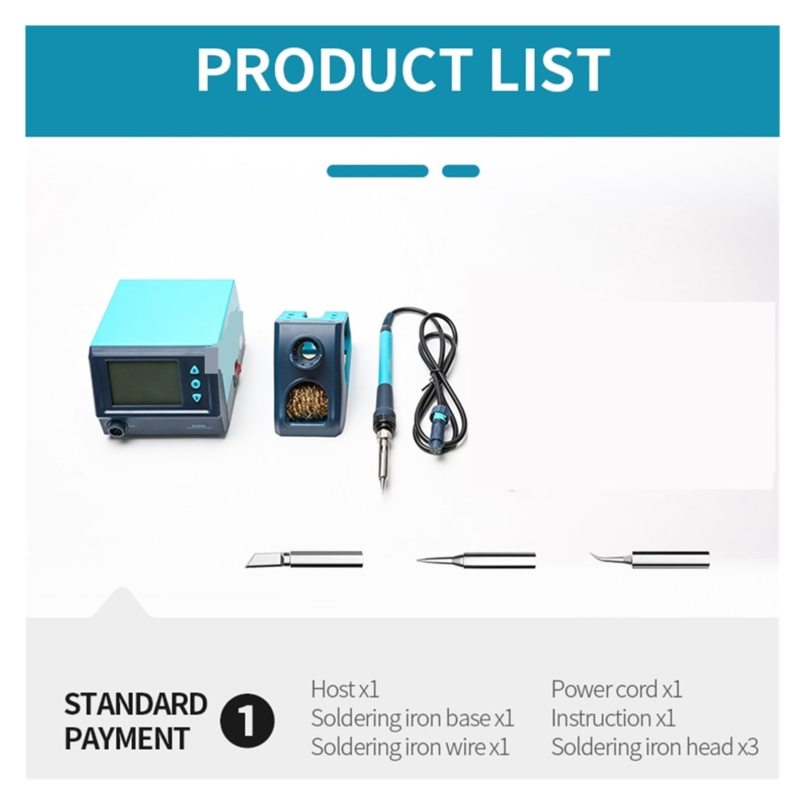 Soldering Station,OLED Digital Display Welding Iron,Constant Temperature Soldering Iron For Phone Computer Repair Tools ,Fast Heating and Auto Hibernate
