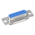 thumbnail image 4 of Unique Bargains D-sub Connector DB15 Female Socket 15-pin 2-row Port Terminal Breakout Blue 1pc, 4 of 4