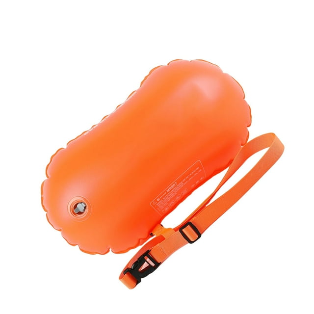 Dry Swimming Bag PVC Inflatable Waterproof Life Saving Tool Bright Color Safety Buoy Water Sports Bright Color Pack Aid Training Tool Rafting Bags Orange