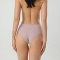 thumbnail image 5 of Women's Cotton Stretch Underwear Comfy Mid Waisted Briefs Ladies Breathable Panties, 5 of 6