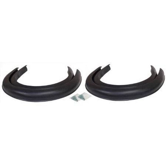 Pacer Performance 52-206 Flexy Flares Black 3-1/4" x 72" Full Coverage Heavy Dut Fits select: 1975-2020 FORD F150, 1999-2020 CHEVROLET SILVERADO