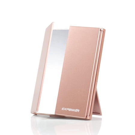 Amazon Com Portable Mirror Led Travel Makeup Mirror 1x 2x