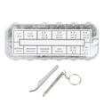 thumbnail image 3 of Demonsen Glasses Screws Set,Glasses Repair Kit Eyeglass Screws Set With Nut Screwdriver For Cellphone Tablet Watch Clock Glasses,Eye Glasses Repairing Kit, 3 of 8